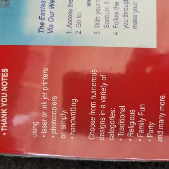 Sonburn Computer Print Paper 100 Sheets Christmas Bourder 8.5x11 - Picture 5 of 5